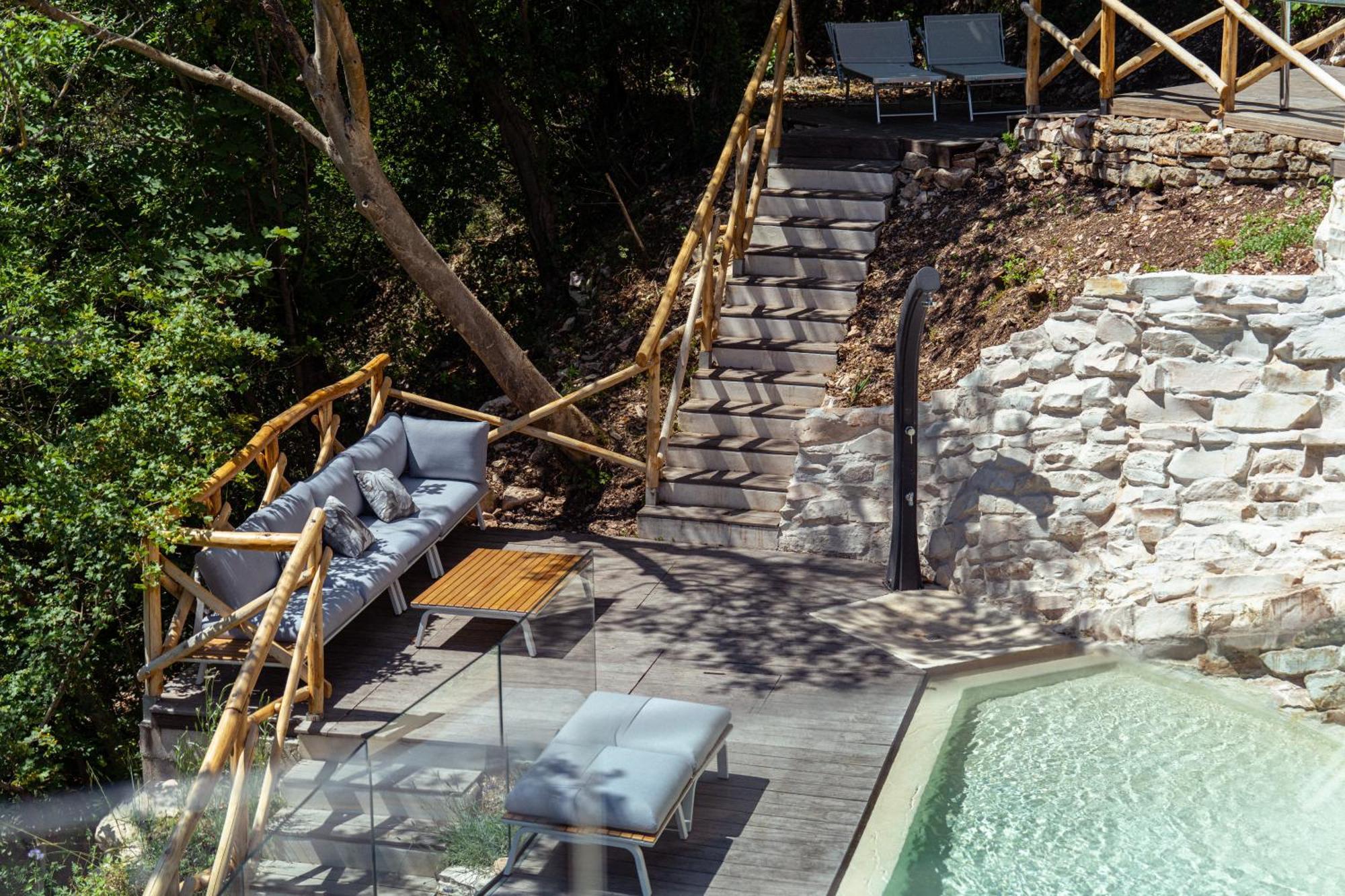 La Forestale Luxury Ecolodge Piano Terra- Appt Acqualagna Zewnętrze zdjęcie