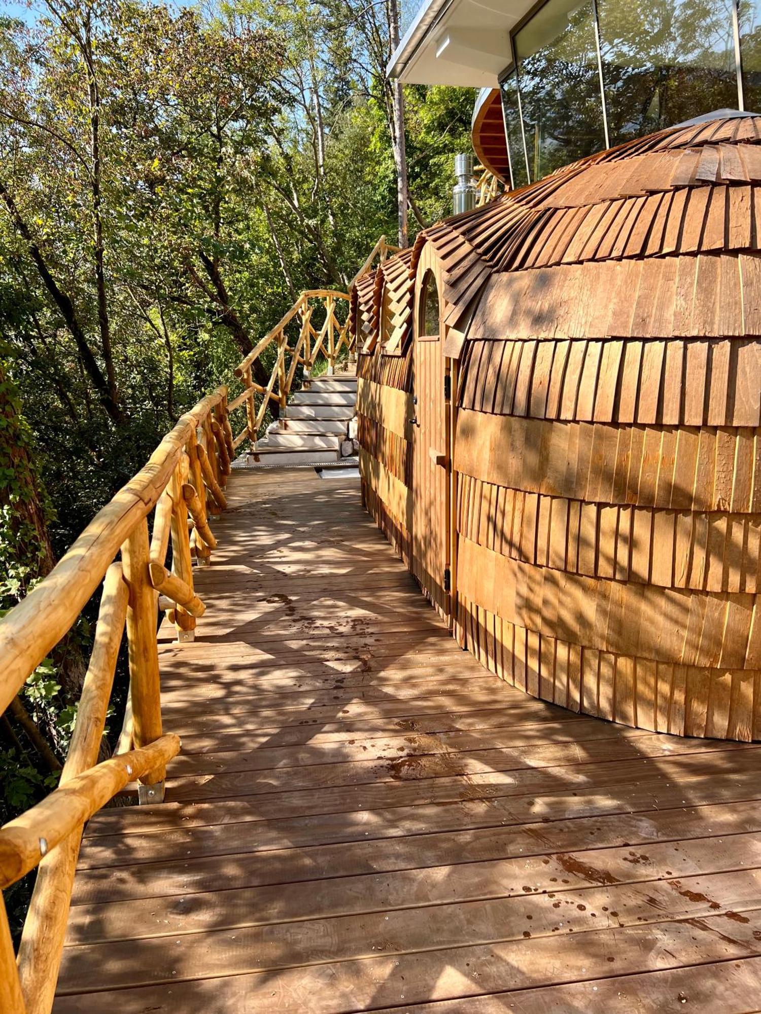 La Forestale Luxury Ecolodge Piano Terra- Appt Acqualagna Zewnętrze zdjęcie